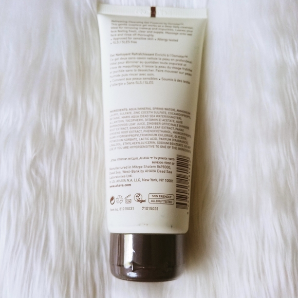 Full Size 3.4 FL oz Time To Clear Cleansing Gel AHAVA NEW - Picture 5 of 10
